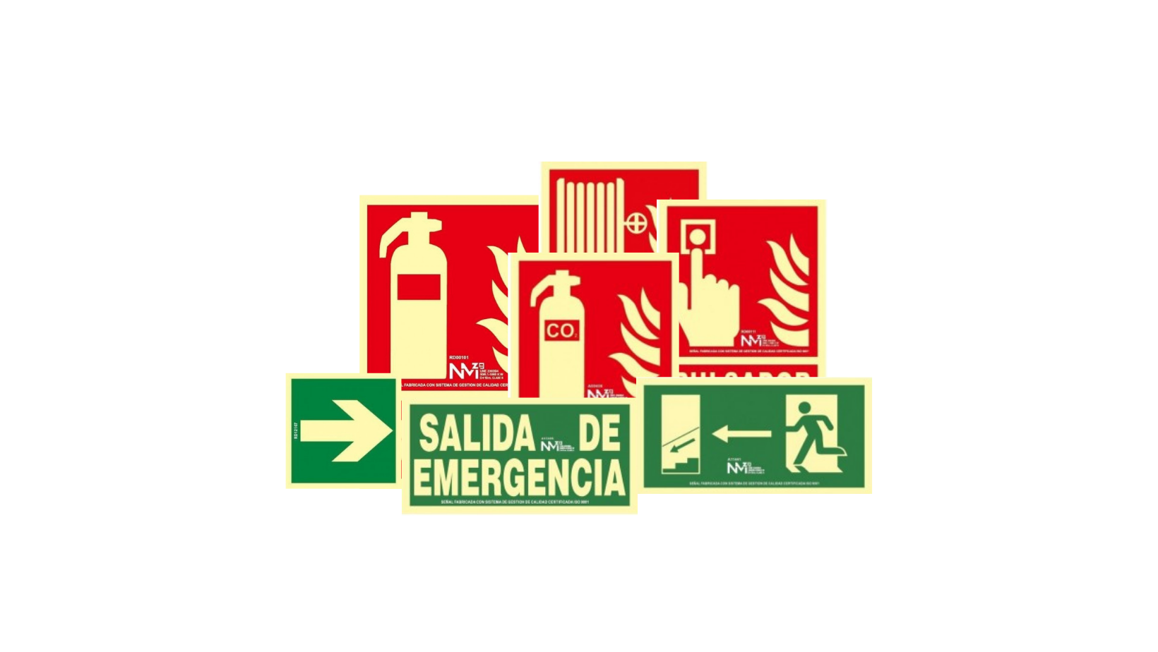 Sistemas anti-incendios Castellón - Señalización